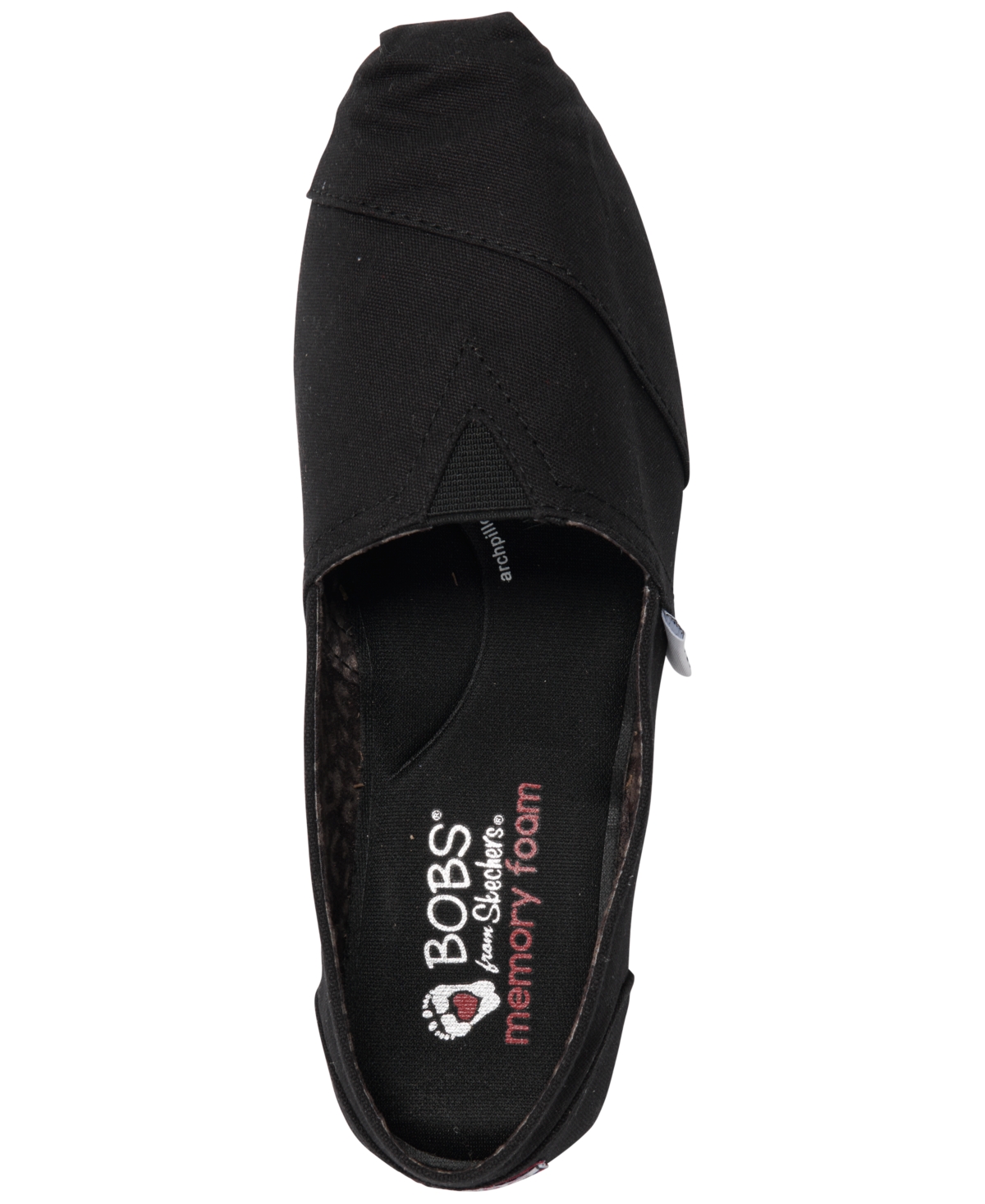Skechers Women's Bobs Plush - Peace and Love Casual Slip-On Flats from Finish Line