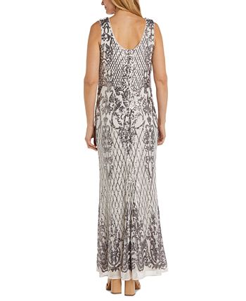 R & M Richards Sequined Gown & Reviews - Dresses - Women - Macy's