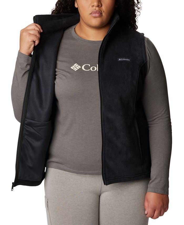 Columbia Plus Size Benton Springs Fleece Vest Macy's
