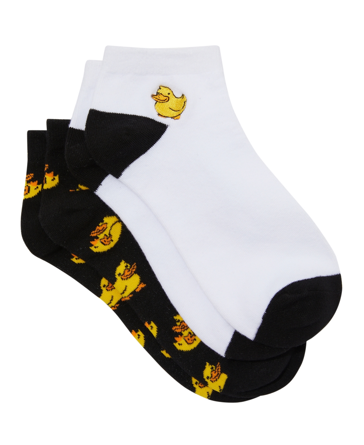 Cotton On Men's Print Ankle Socks, Pack Of 2 In Ducks