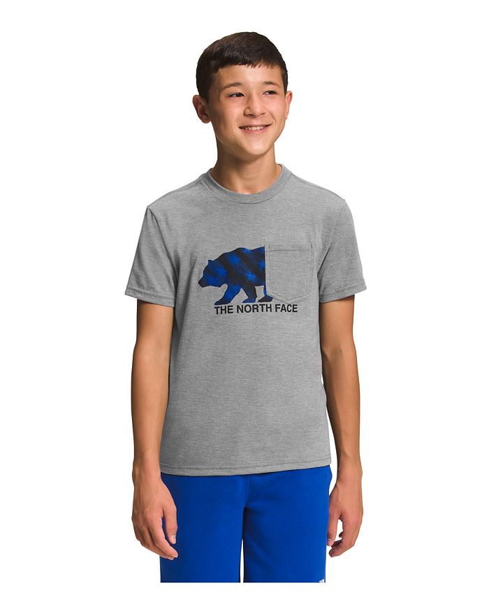 The North Face Big Boys Short Sleeve TriBlend Graphic Tshirt Macy's