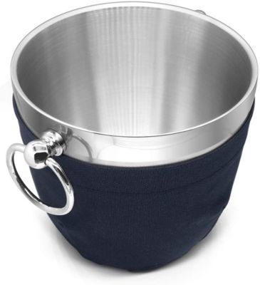 Insulated Stainless Steel Ice Bucket with Ice Tongs and Lid