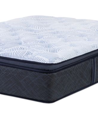 CLOSEOUT! Perfect Sleeper Blue Lagoon Night 14" Plush Pillow Top Mattress-King
