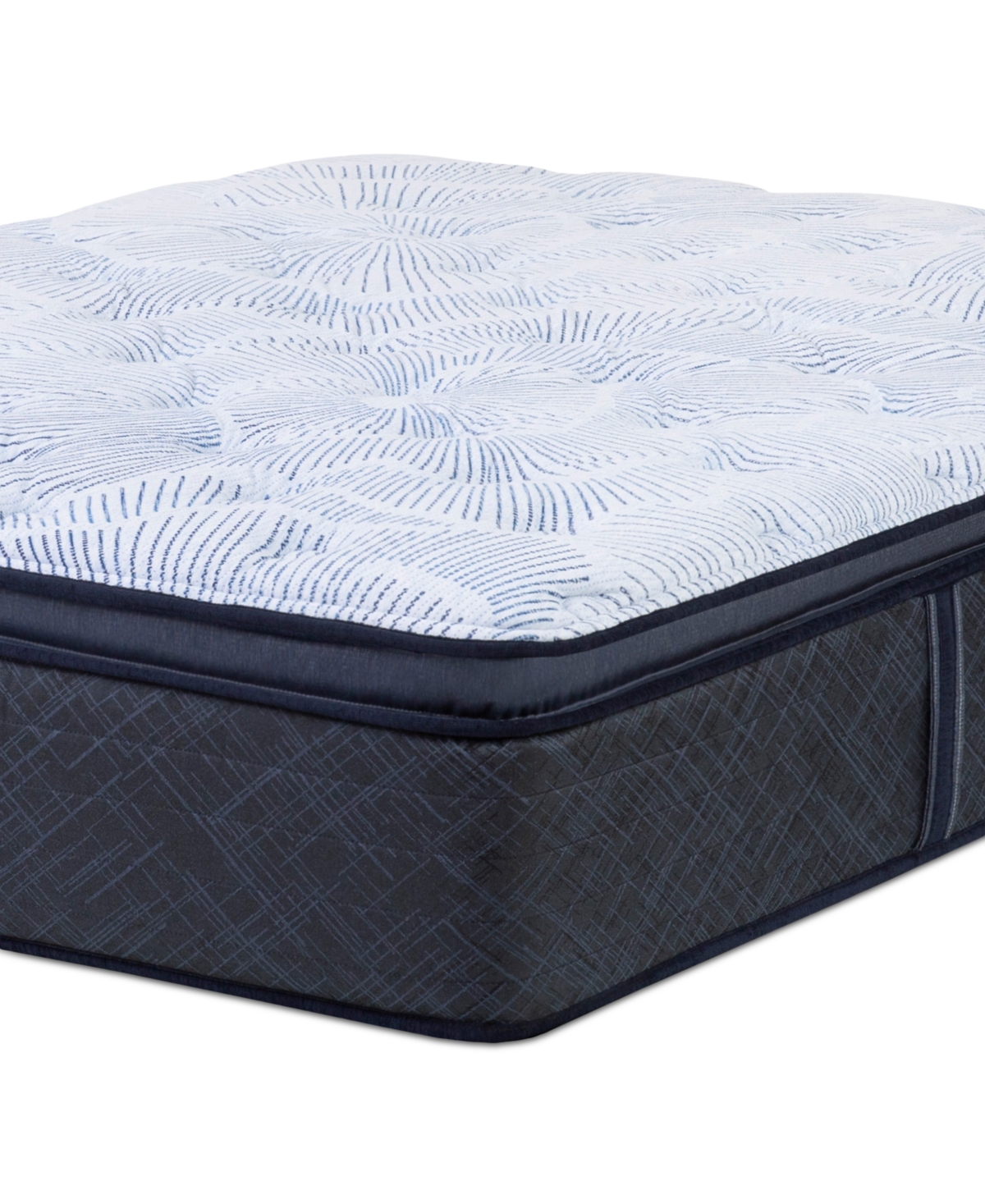 Serta Perfect Sleeper Blue Lagoon Night 14" Plush Pillow Top Mattress-twin Xl