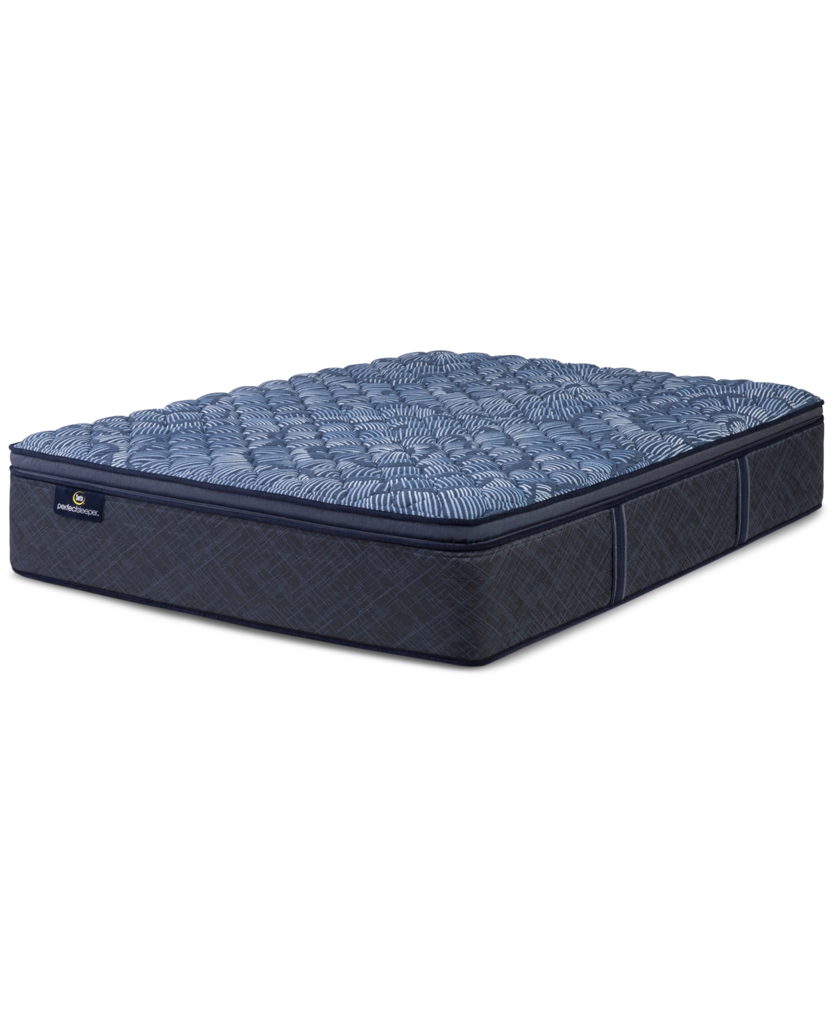 Serta Perfect Sleeper Cobalt Calm 14" Firm Pillow Top Mattress-queen