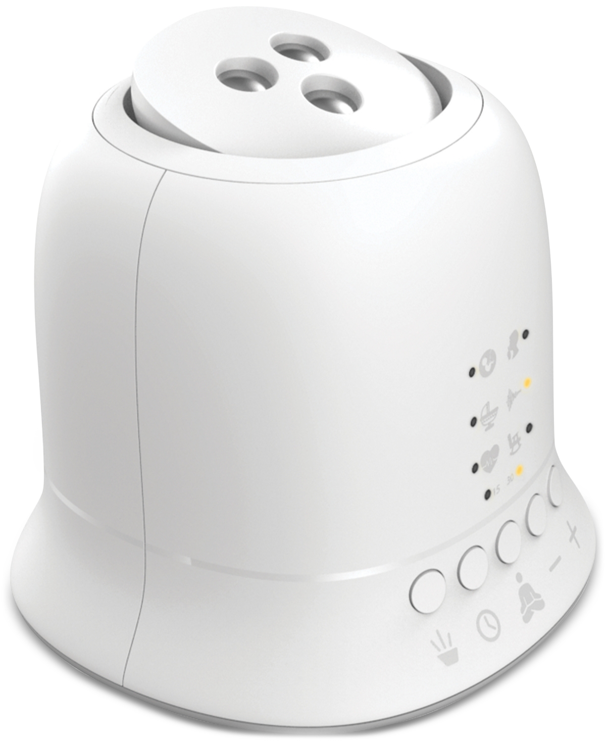 Homedics Soundspa Lullaby Baby Speaker & Projector In White