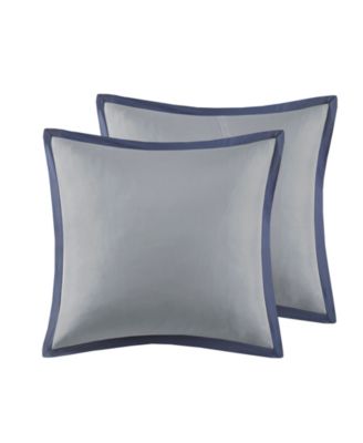 Powell Embroidered 8 Piece Comforter Set, Queen