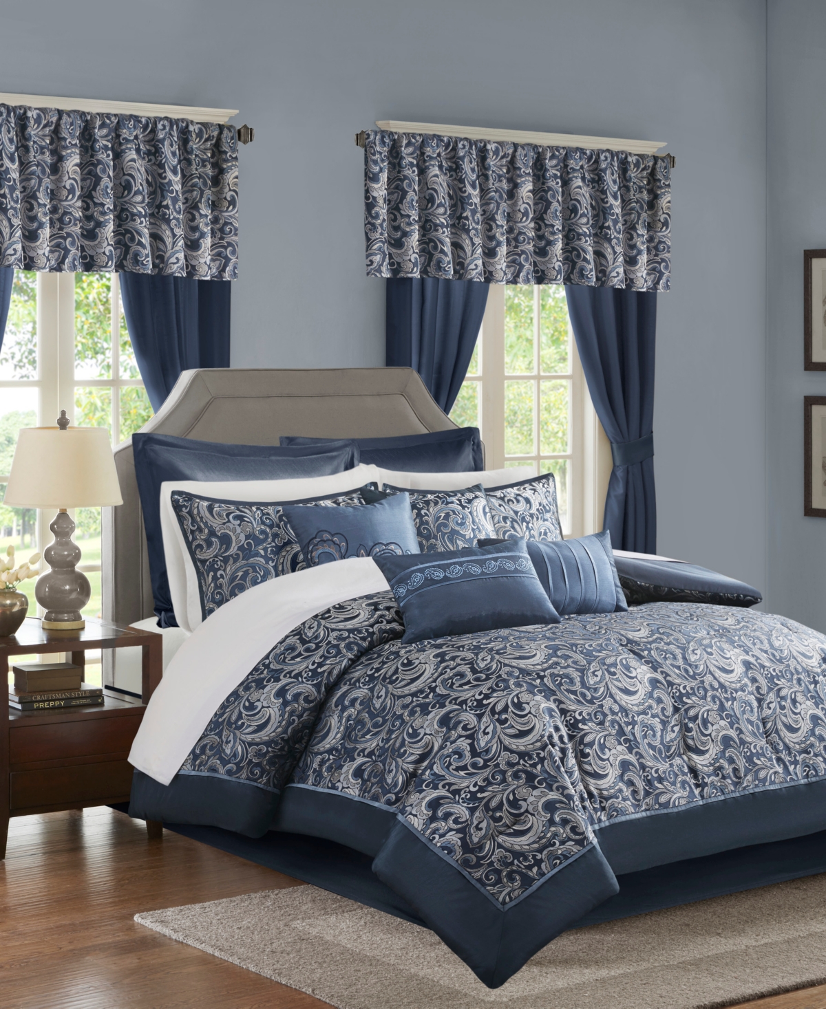 Madison Park Essentials Brystol 24-Pc. Room-in-a-Bag