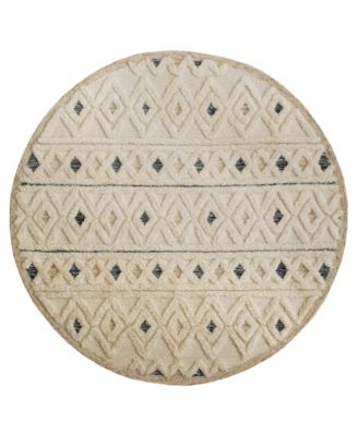 Sweet SINUO-112 6' x 6' Round Area Rug