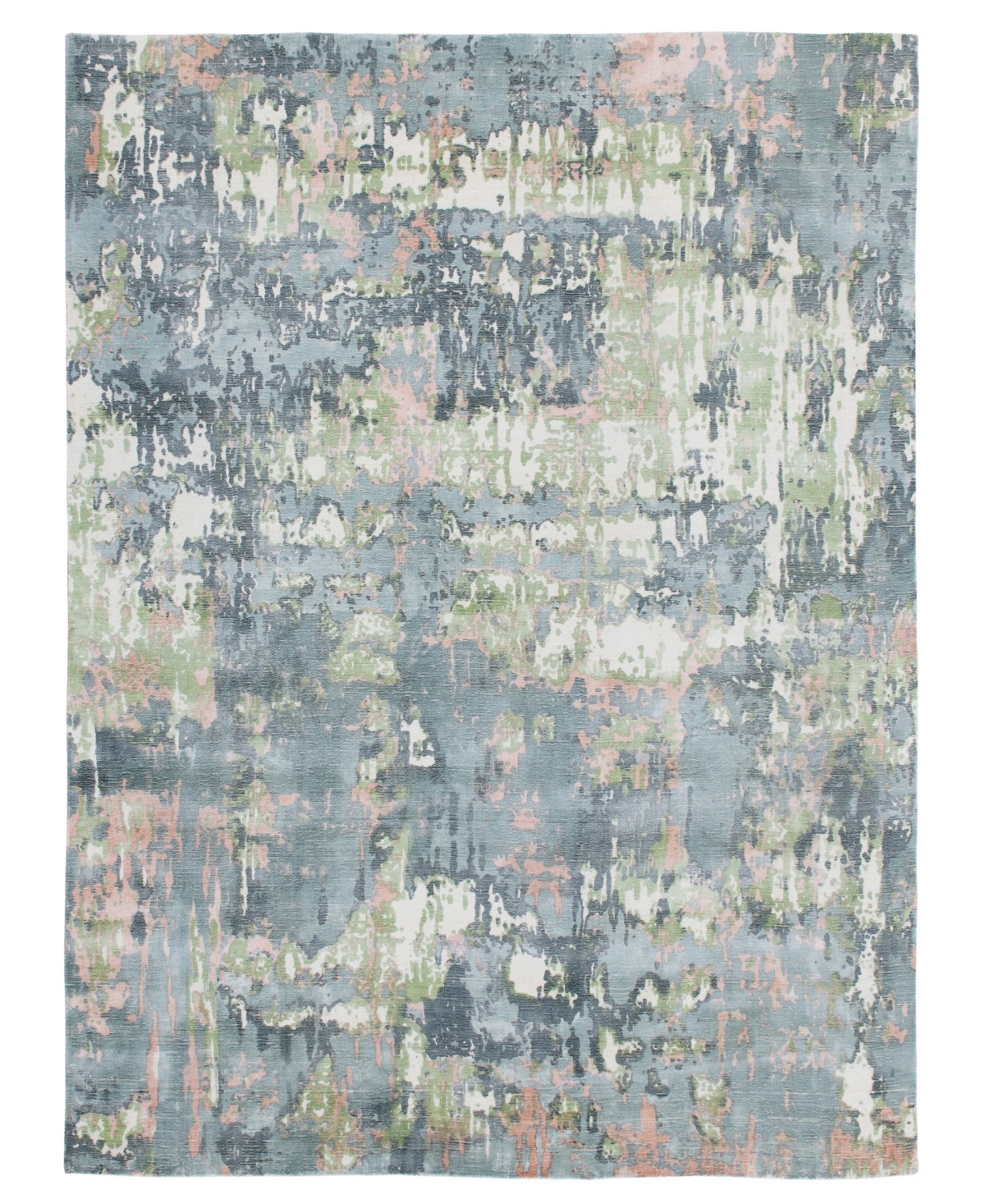 Lr Home Charlie CALYP81693 5'9in x 8'9in Area Rug - Blue, Green