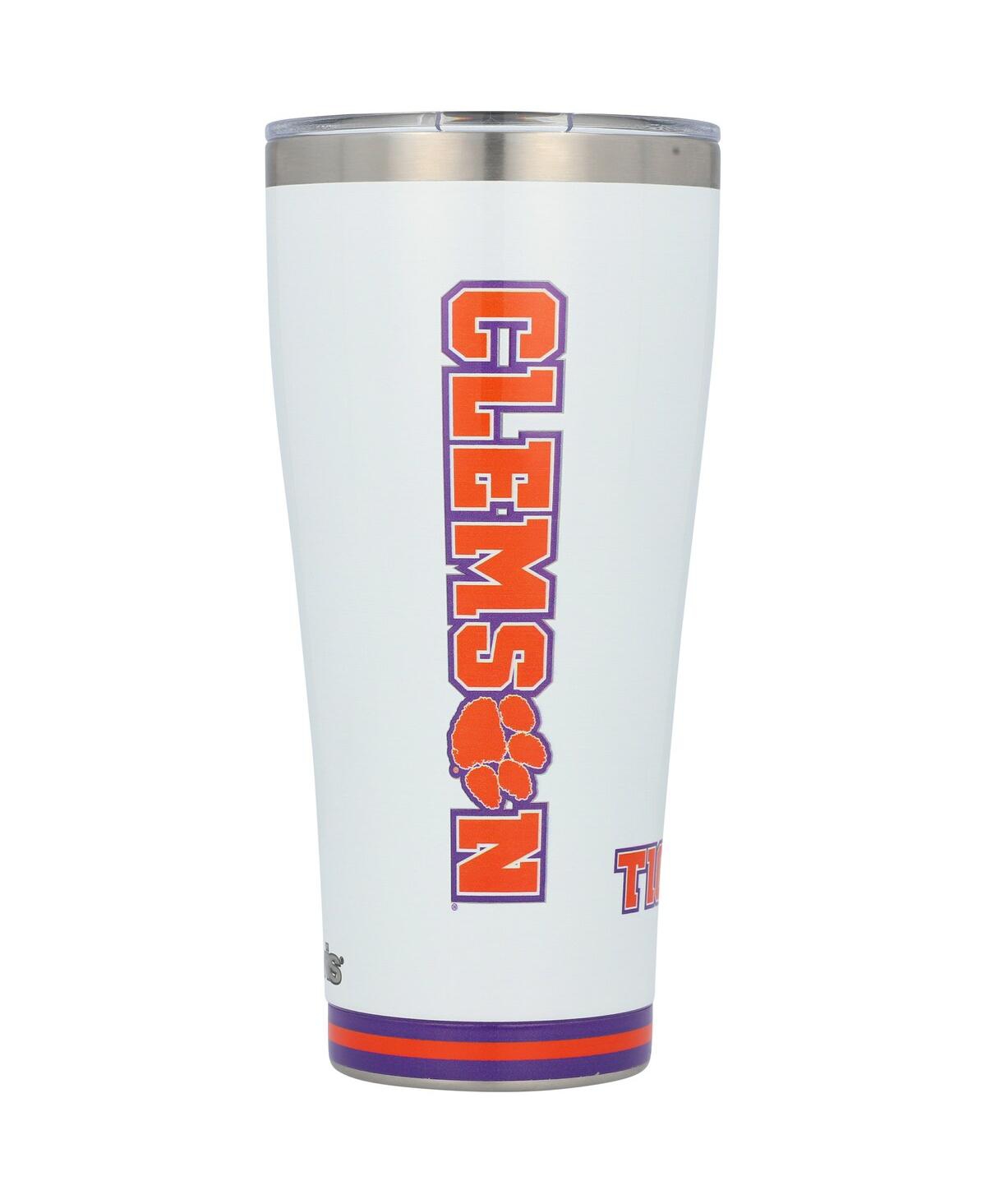 Shop Tervis Tumbler Clemson Tigers 30 oz Arctic Stainless Steel Tumbler In White