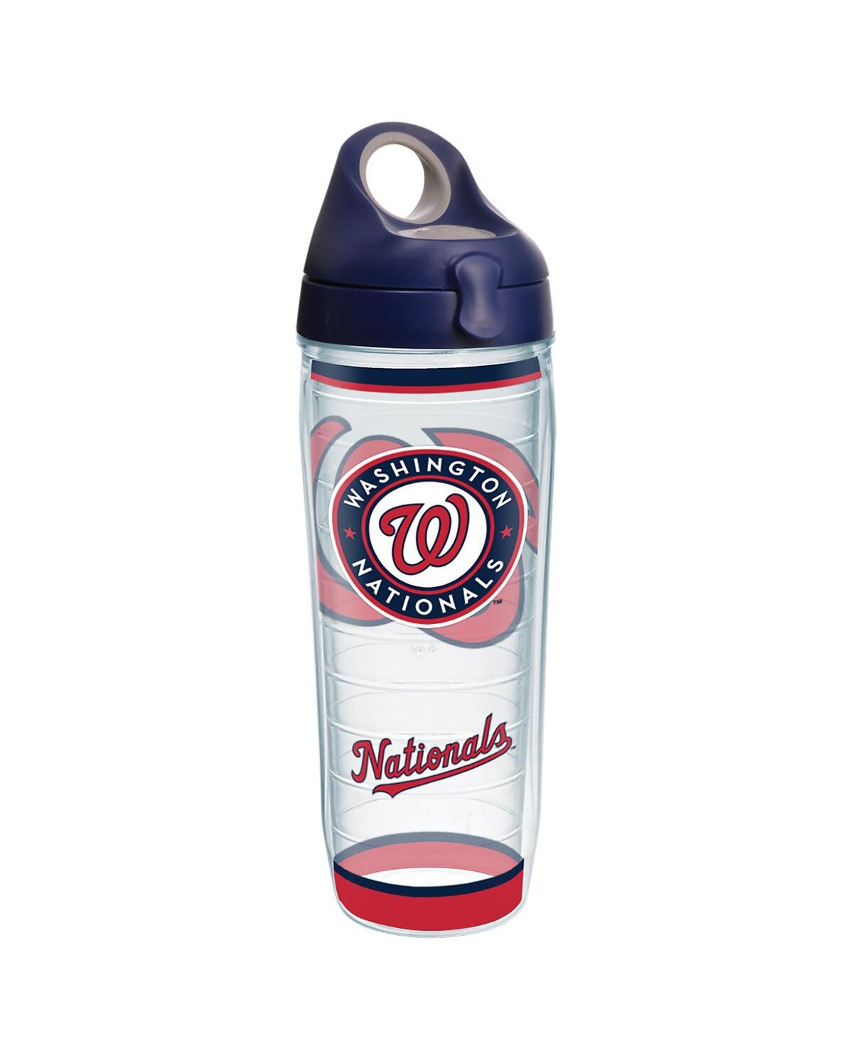 Tervis Tumbler Washington Nationals 24 oz Tradition Classic Water Bottle In Clear,navy