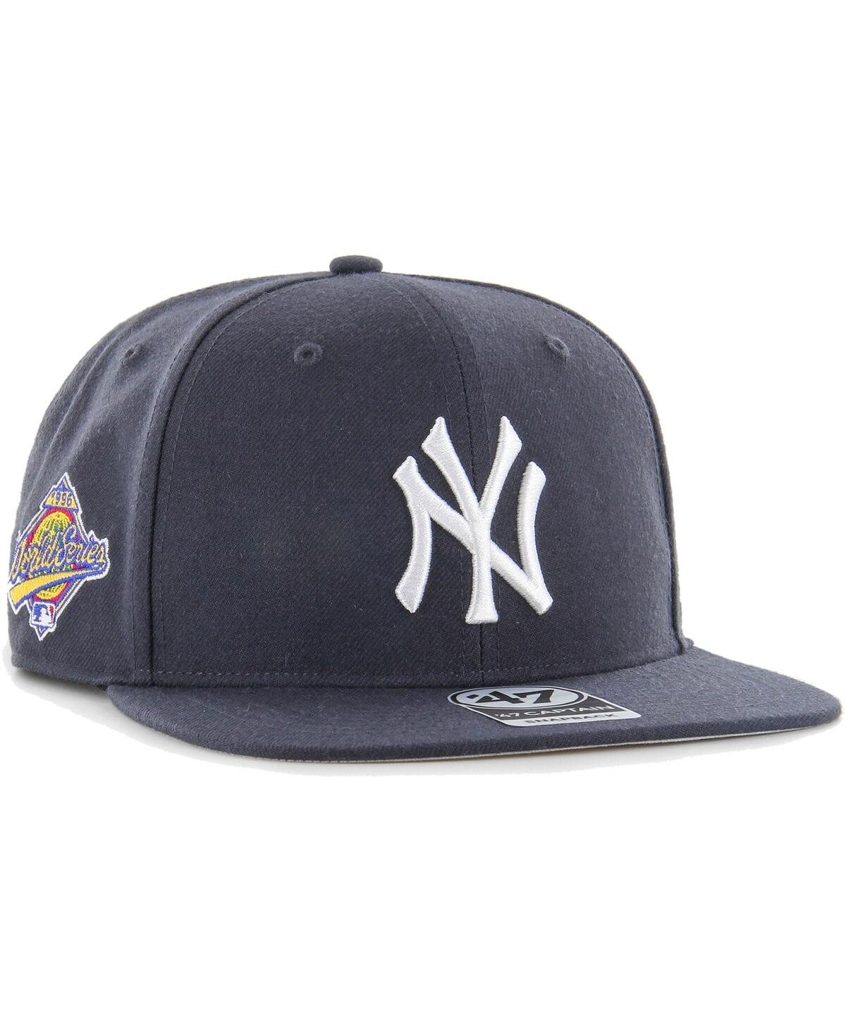 47 Brand Men's ' Navy New York Yankees 1996 World Series Sure Shot Captain Snapback Hat