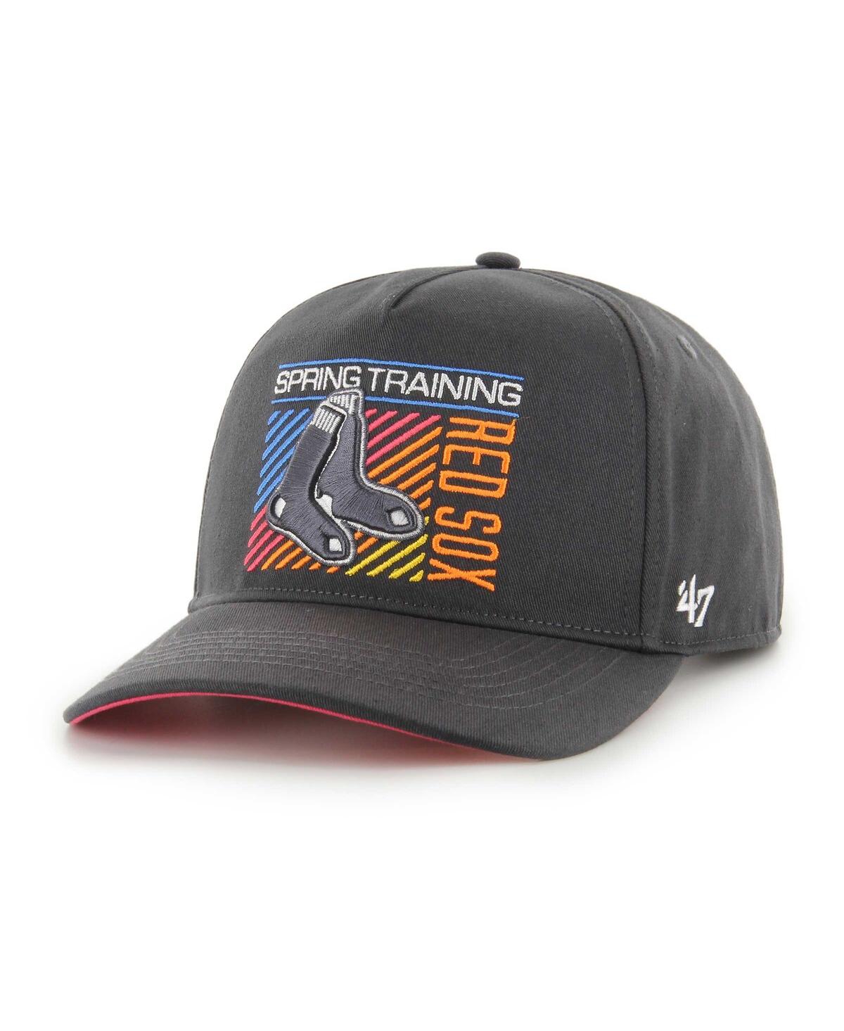 47 Brand Men's ' Charcoal Boston Red Sox 2023 Spring Training Reflex Hitch Snapback Hat