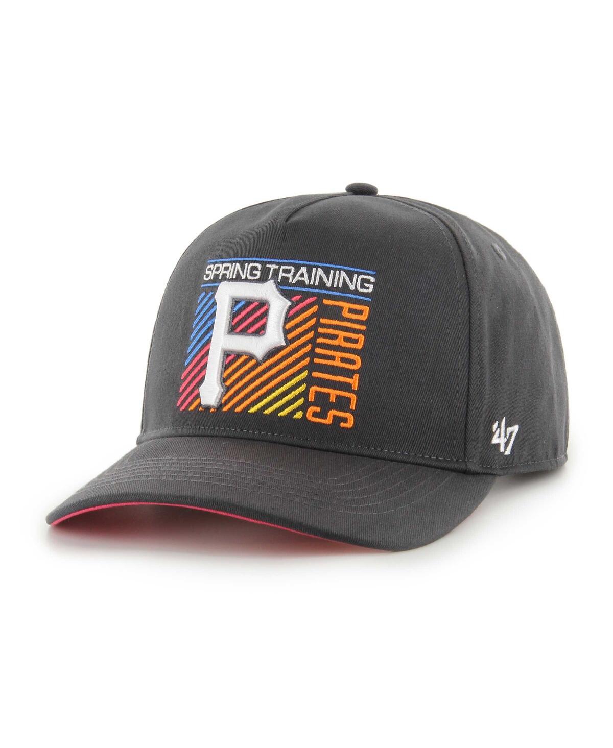 47 Brand Men's ' Charcoal Pittsburgh Pirates 2023 Spring Training Reflex Hitch Snapback Hat