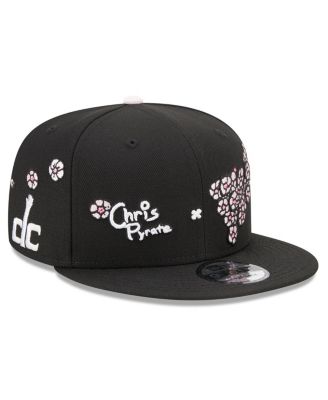 New Era Men's Black Washington Wizards Chris Pyrate Cherry