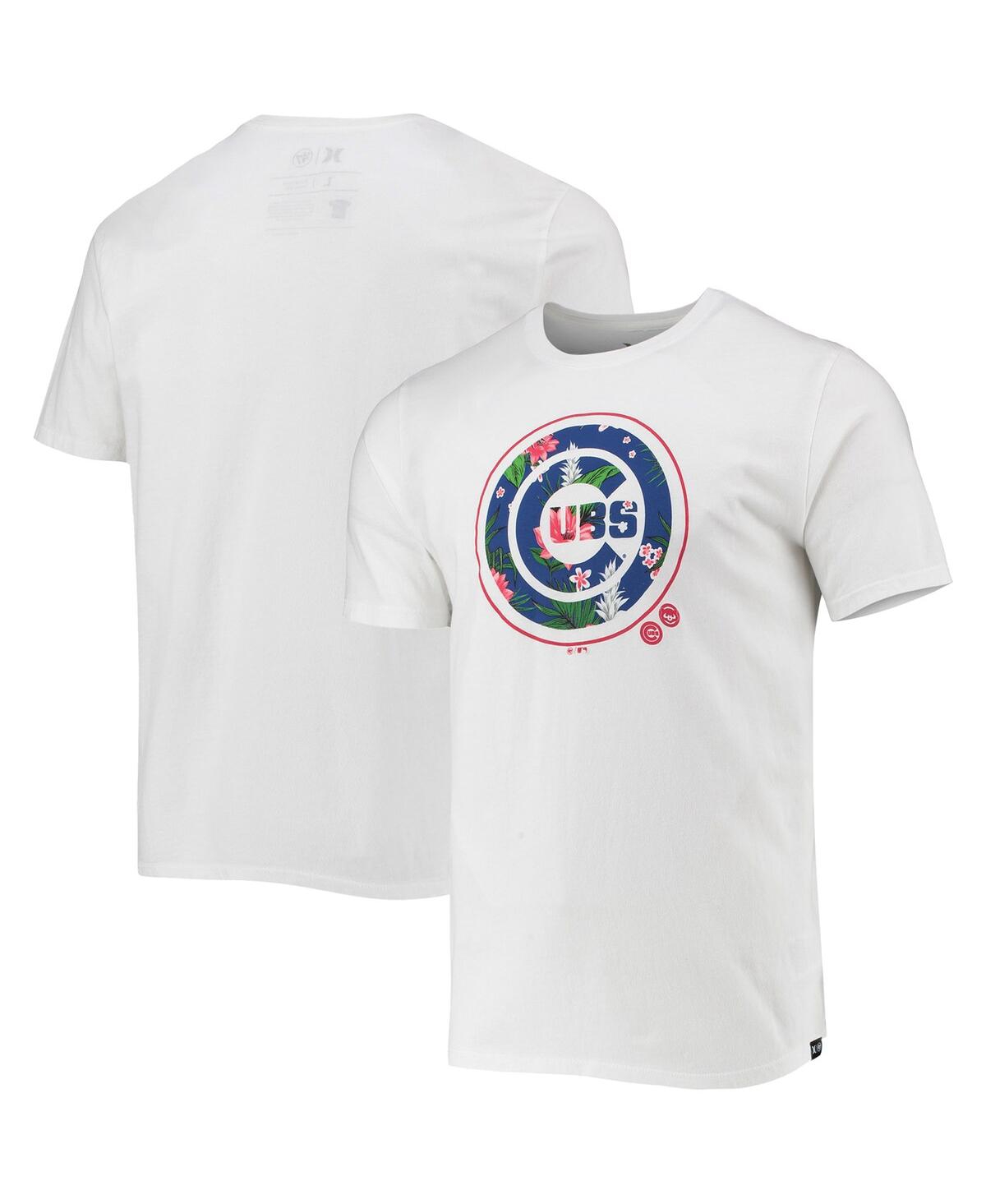 Hurley Men's  X '47 Brand White Chicago Cubs Everyday T-shirt