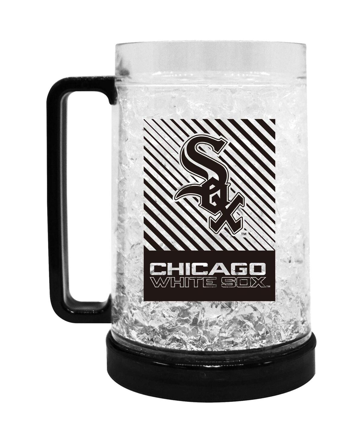 Logo Brands Chicago White Sox 16 oz Wordmark Freezer Mug In Clear