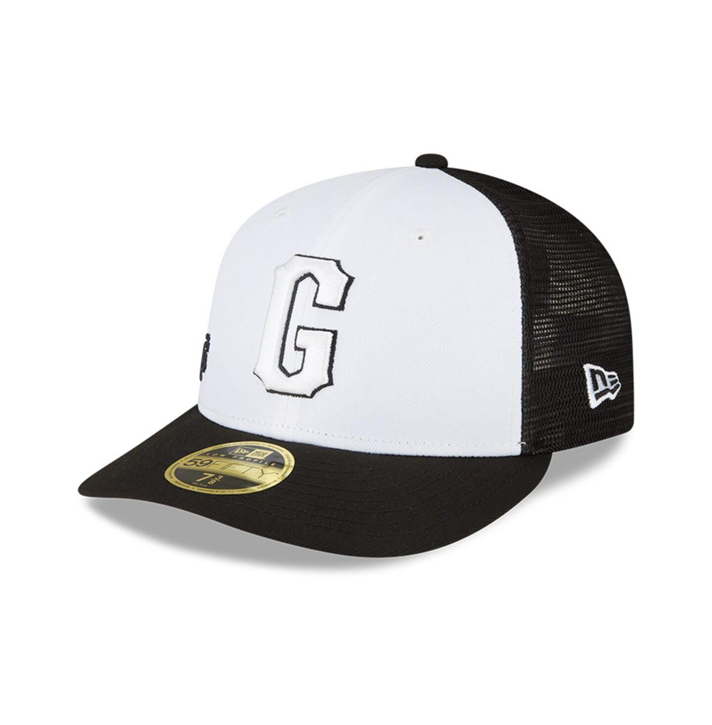 Мужская кепка New Era White and Black San Francisco Giants 2023 On-Field Batting Practice Low Profile 59FIFTY Fitted Hat — фото 1