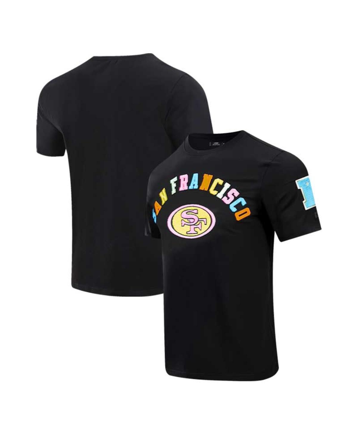 Men's Pro StandardSan Francisco 49ers Neon Graphic T-shirt - Black