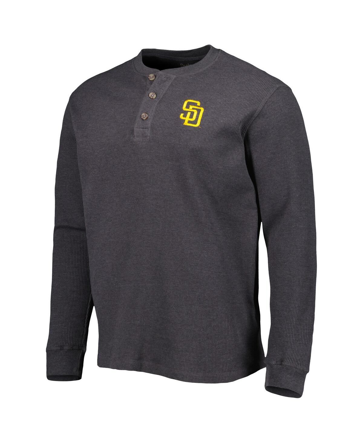 Shop Dunbrooke Men's  San Diego Padres Gray Maverick Long Sleeve T-shirt