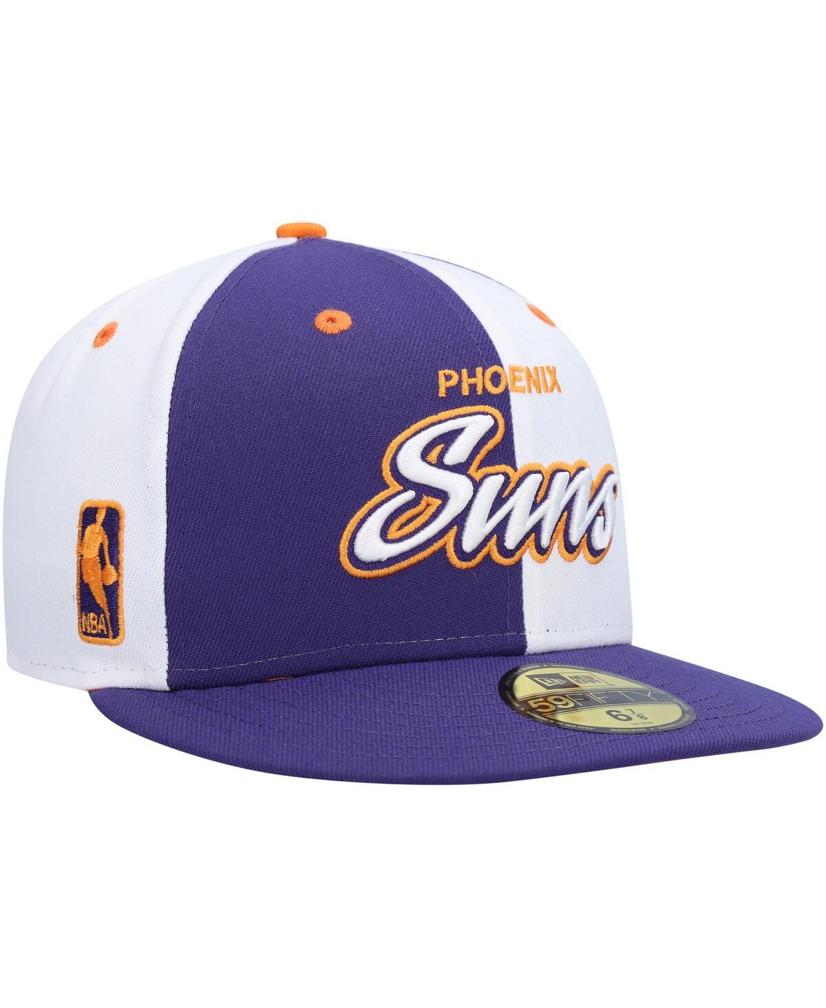 Men's New Era White Phoenix Suns Griswold 59FIFTY Fitted Hat - White