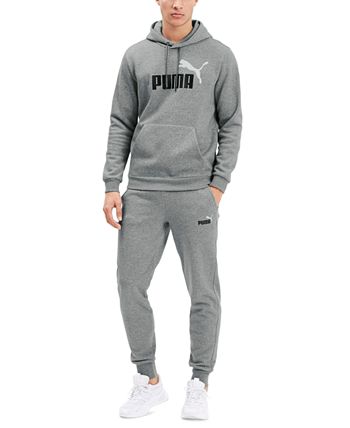 Puma Men's Embroidered Logo Fleece Jogger Sweatpants - Macy's