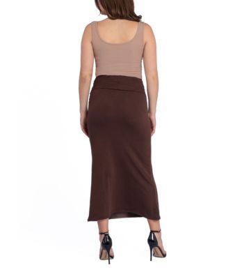 Women's Foldable Waistband Relaxing to Wear Skirt