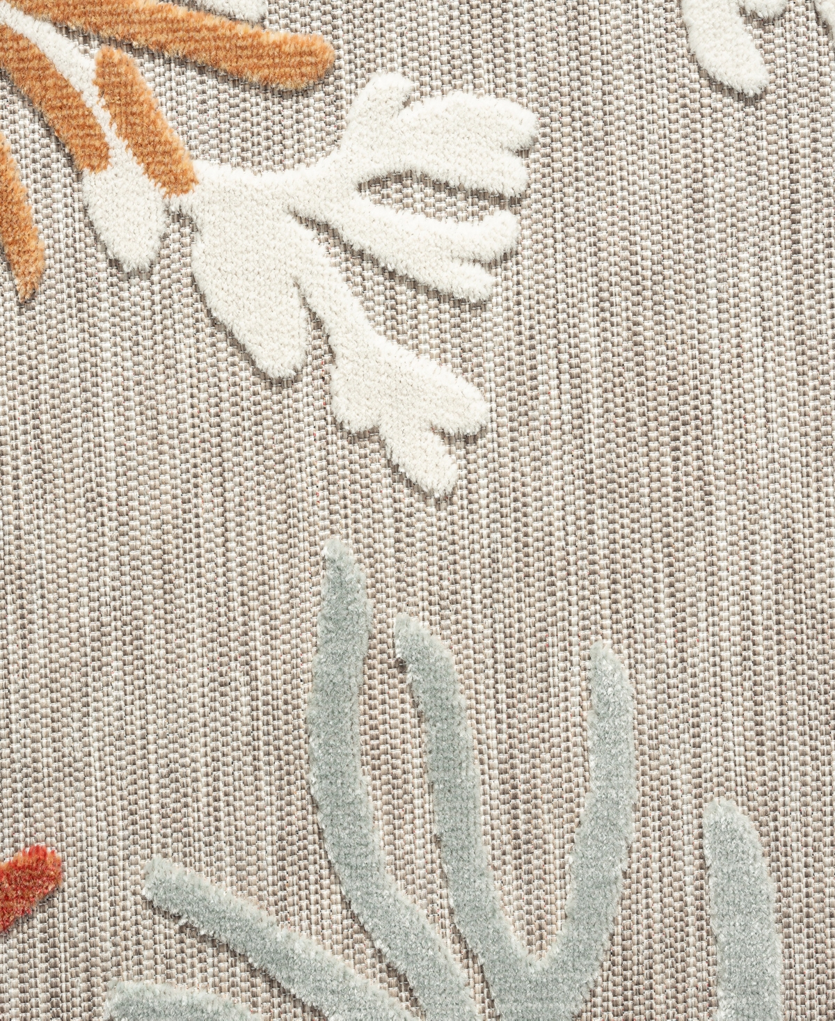 Lr Home Vance Vernd8210b 5' X 7' Outdoor Area Rug In Gray,beige