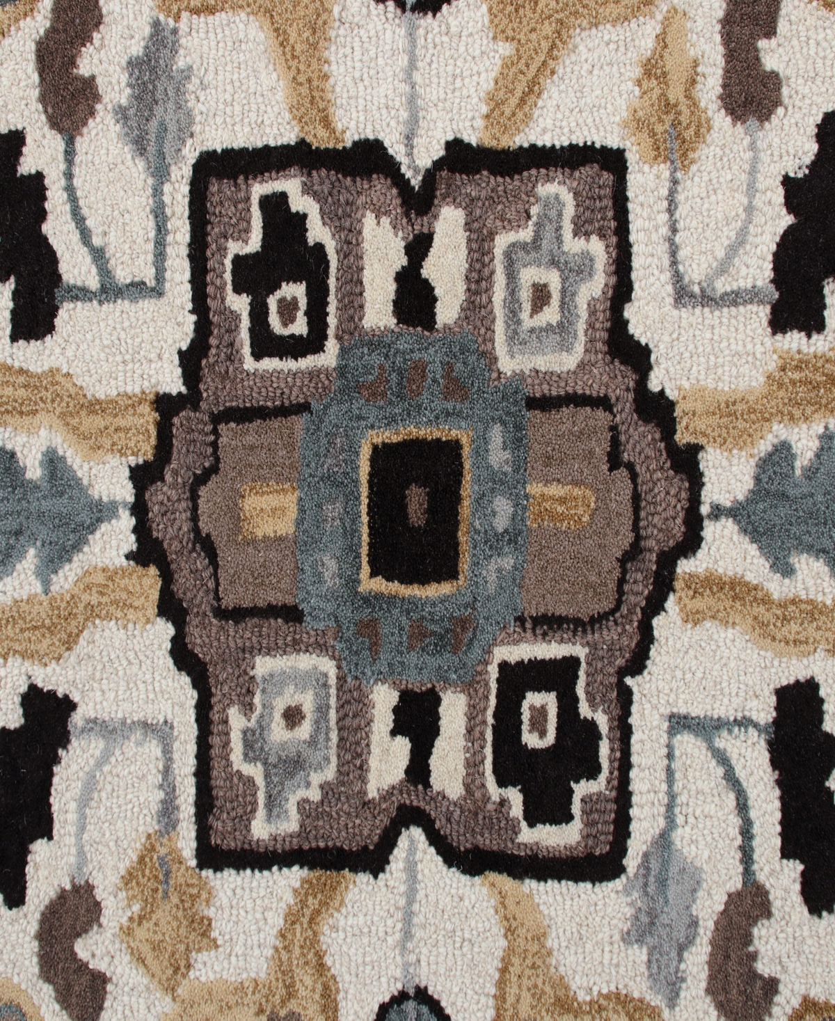 Closeout! Lr Home Super SHAPE50922 7' x 7' Novelty Star Area Rug