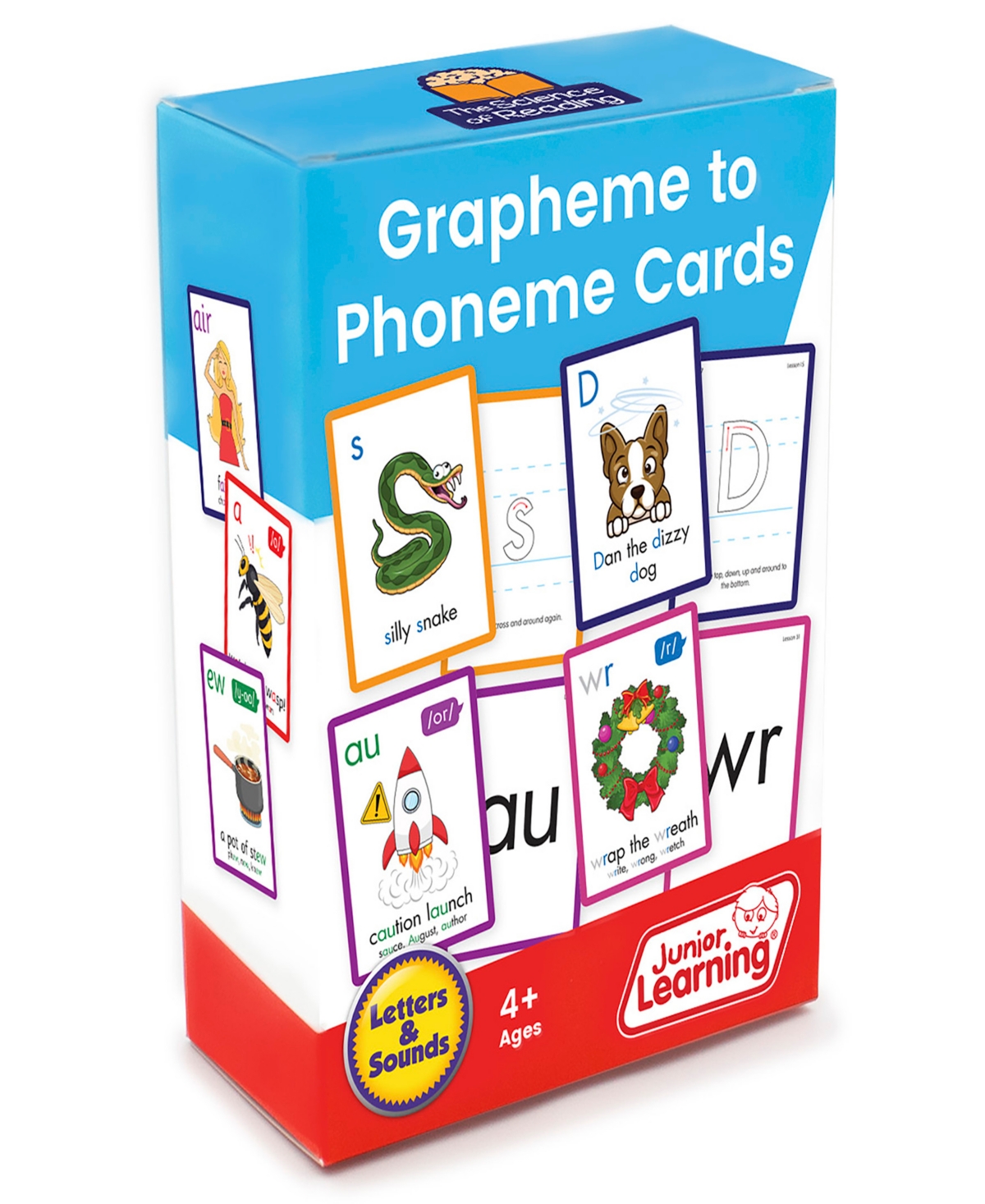 Junior Learning Kids' Grapheme To Phoneme Flashcards In Multi