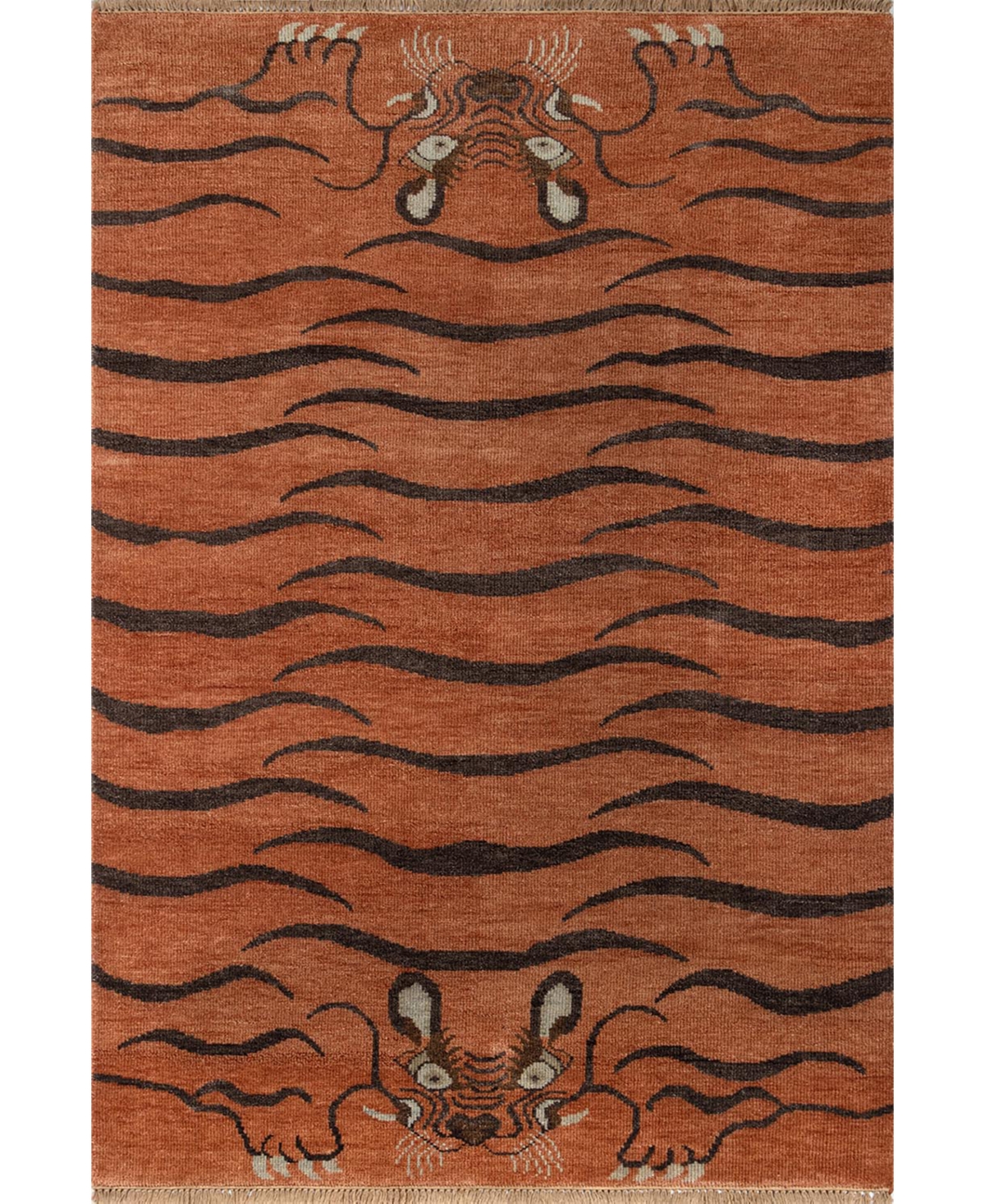 Lemieux Et Cie Kouang KOU2 5' x 8' Area Rug - Rust
