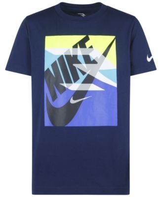 Nike 3BRAND by Russell Wilson Big Boys Short Sleeve Gradient Box