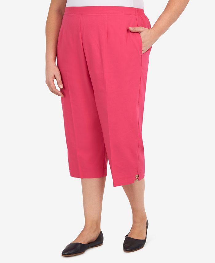 Alfred Dunner Plus Size Hot Capri Pants & Reviews Pants & Capris