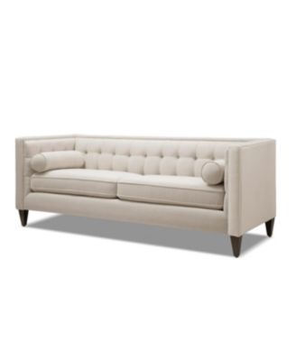 Jack 84" Modern Tuxedo Tufted Sofa