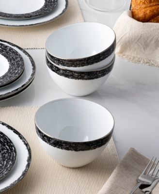 Rill Set of 4 Cereal Bowls, Service for 4