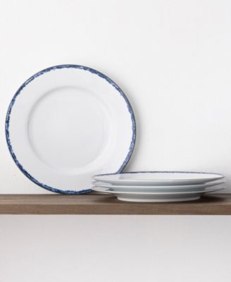 Rill Set of 4 Dinner Plates, Service for 4