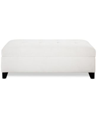 CLOSEOUT! Kallison 53" Fabric Storage Ottoman, Created for Macy's