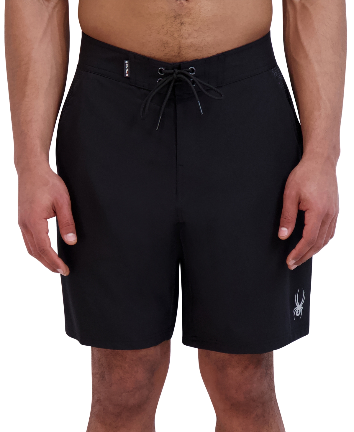 Shop Spyder Men's 9" E-board Swim Shorts In Black