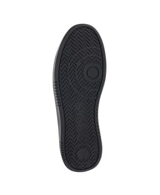 Men's Drive Faux-Leather Low Top Lace-up Sneakers