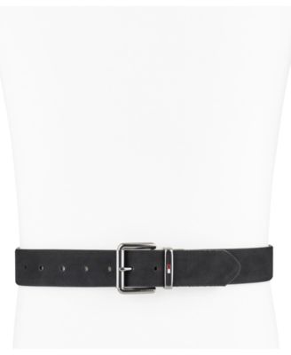 Men’s Two-In-One Reversible Casual Matte and Pebbled Belt