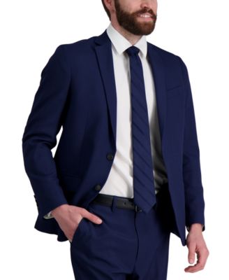 Men's Solid Textured Stripe Tie