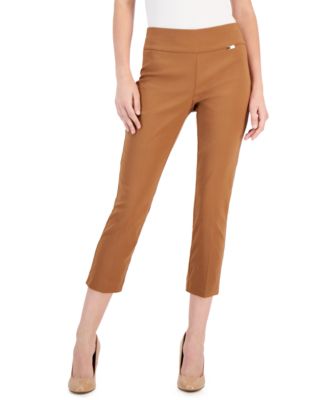 Women's Bengaline Pull-On Capri Pants