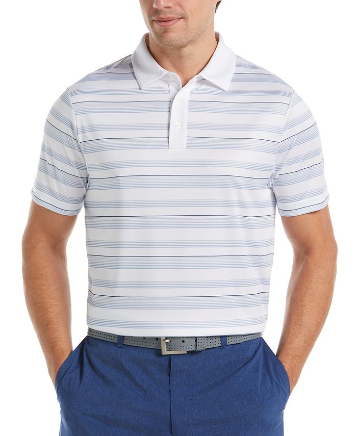 PGA TOUR Men's Energy Stripe Polo Shirt - Macy's