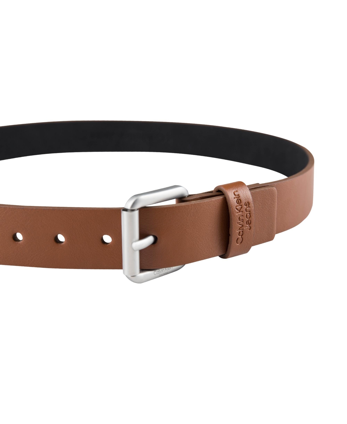 Calvin Klein Big Boys Casual Jeans Roller Bar Buckle Belt