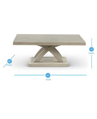 Steve Silver Jocelyn 48" Wooden Cocktail Table