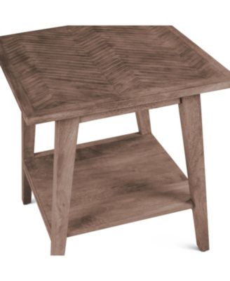 Furniture Steve Silver Milani 22" Solid Mango Square End Table