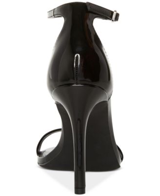 Brazen Two-Piece Stiletto Dress Sandals