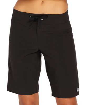 Volcom Juniors' Simply Solid Tie-Waist Board Shorts - Macy's