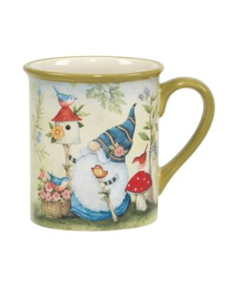 Garden Gnomes Set of 4 Mug  14 oz.
